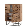 Hanah Home Quantum Solo - Retro Pino Atlántico y Negro
